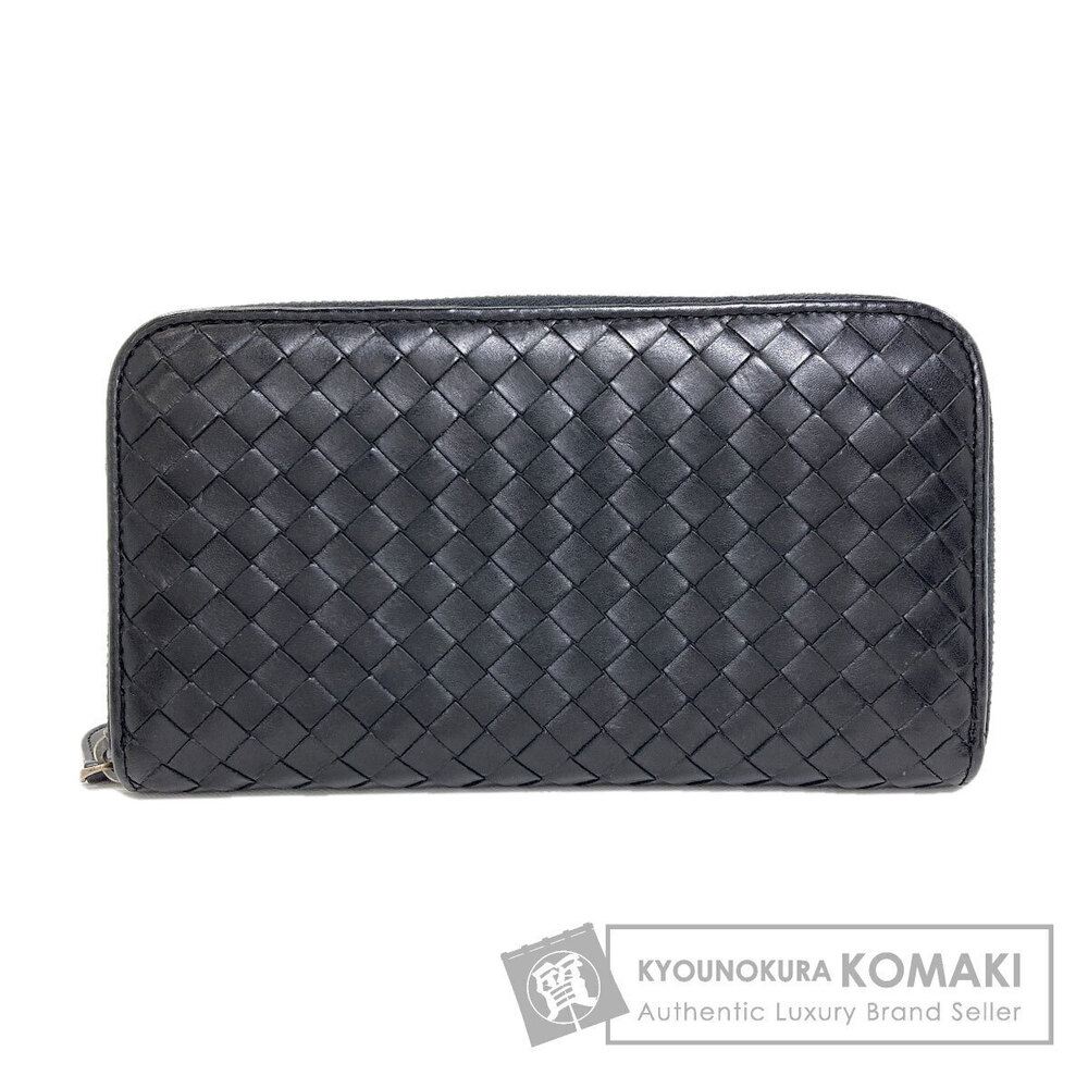 Bottega Veneta Intrecciato Long Wallet coin purse Calfskin